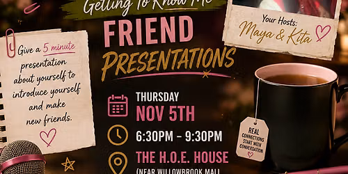 THE REAL TEA: GETTING TO KNOW ME - FRIEND PRESENTATIONS | THE SOUL CIPHER SERIES