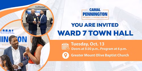 Ward 7 Open House & Town Hall