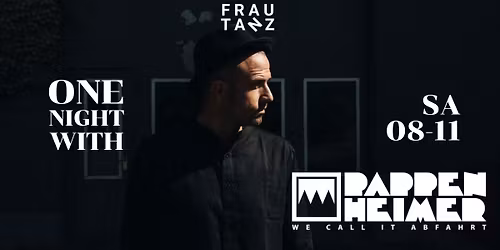 ONE NIGHT WITH w\/ PAPPENHEIMER \u2022 NiBO \u2022 SYNKR\u00d8N