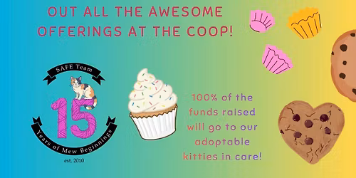 SAFE Team Craft and Vegan Bake Sale