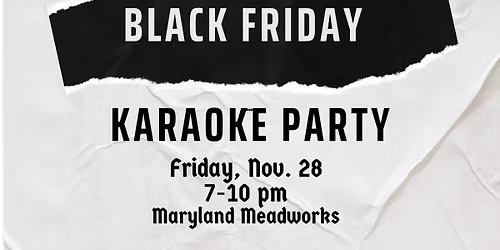 Black Friday Karaoke Party