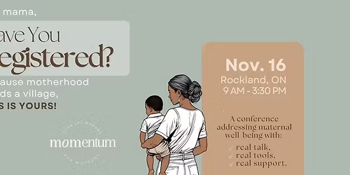 Conf\u00e9rence MOMentum Conference Rockland