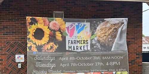 Summer Saturdays at the Rose District Farmers Market