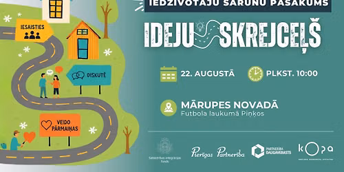 Sarunu pas\u0101kums "Ideju skrejce\u013c\u0161" M\u0101rupes novad\u0101