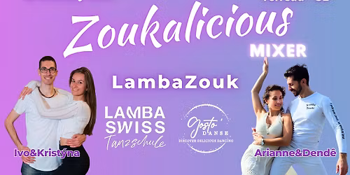 Zoukalicious Mixer - LambaZouk with Ivo & Kristyna