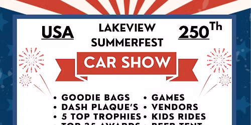 Lakeview Summerfest Carshow 