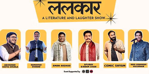 Lalkaar - A Literature & Laughter Show