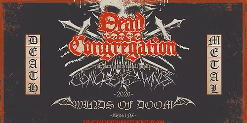 Dead Congregation (Gr) + Concrete Winds (Fin) - Perth