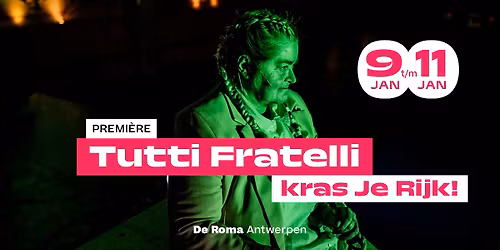 Tutti Fratelli in De Roma: Kras je rijk