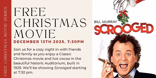 Free Christmas Movie: Scrooged