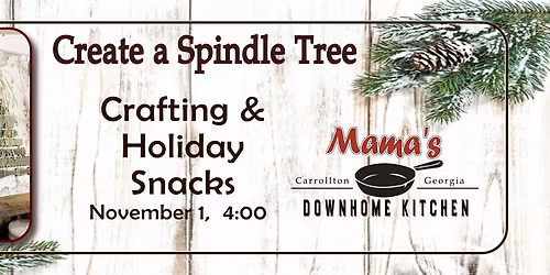 Create a Spindle Christmas Tree