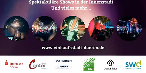 D\u00fcren leuchtet 2025 \u2013 Lichtjahre voraus!