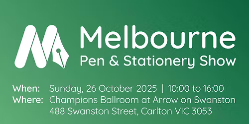 Melbourne Pen & Stationery Show