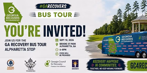 GA Recovery Bus Tour - Alpharetta Celebration Stop!