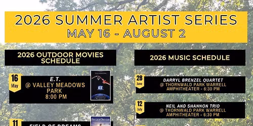 Neil and Shannon Trio at Thornwald Park Amphitheater 