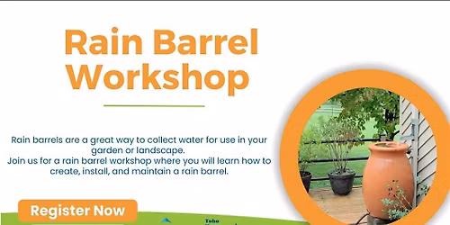 Rain Barrel Workshop - English