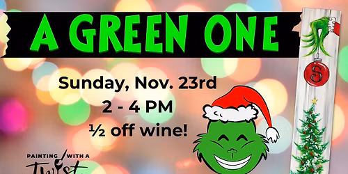 1\/2 off wine | A Green One