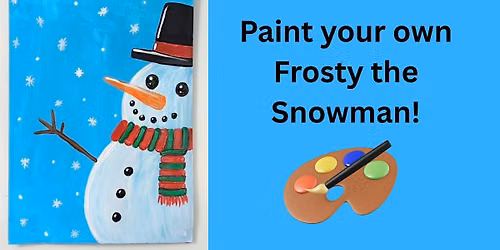 Paint Your Own Frosty the Snowman