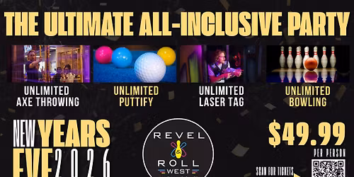 NYE 2026 | Revel & Roll West