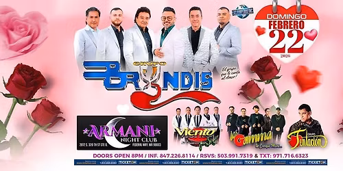 GRUPO BRYNDIS, GRPO TENTACION & MAS