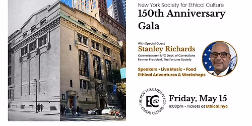New York Society for Ethical Culture 150th Anniversary Gala