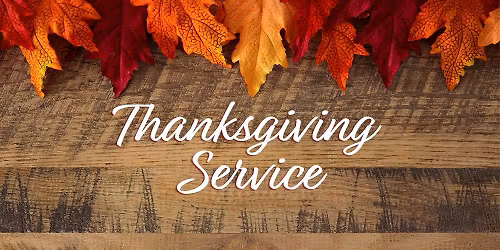 Thanksgiving Service at Mt. Pisgah