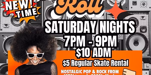 Retro Rewind Roll - Adult Skate Night NEW TIME at Jumpin' Jupiter Skate Center