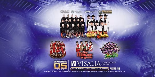 BANDA CARNAVAL, CUARTO DE MILLA & MAS 