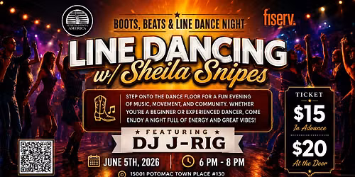 Line Dance with Sheila Snipes.