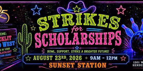 Strikes for Scholarships 2026