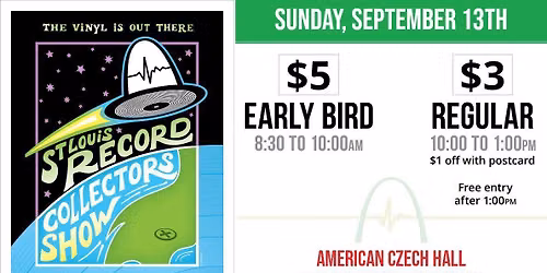 St. Louis Record Collectors' Show - September 13, 2026