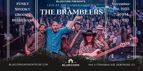 Live Music at Bluecorn Cafe Montrose: The Bramblers - Psychedelic Bluegrass