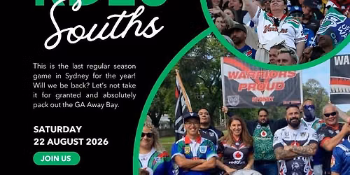RD25 v Rabbitohs - Pregame Meetup at The Locker Room Hotel from 2.30pm