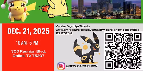 DFW Card Show TCG + Collectibles