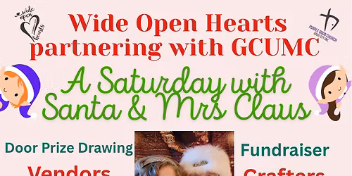 Wide Open Hearts presents A Saturday with Santa and Mrs Claus