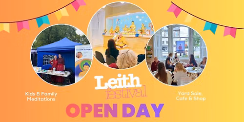 Leith Festival - Open Day with free meditation classes