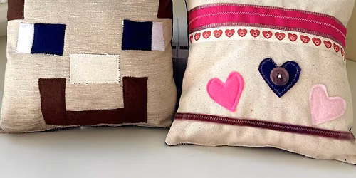 The G&G Stitch Academy Kids Summer Holiday Workshops 2026 - Fun cushions