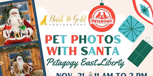 Pet Photos with Santa at Petagogy East Liberty