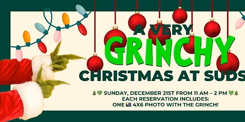 A Very "Grinchy" Christmas at Suds!