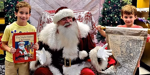Santa is coming to Kid's Night!