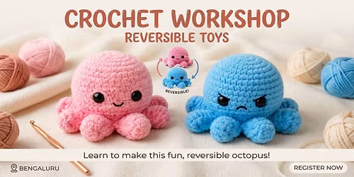 Chunky yarn crochet doll workshop