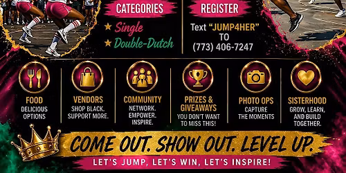 Queens In Motion Presents: 6th Annual Jump For Her Jump-Rope Competition