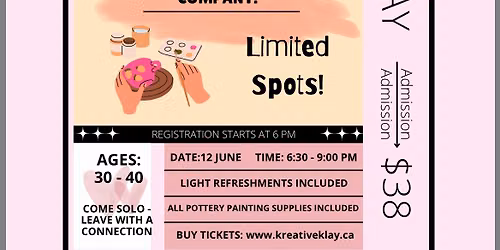 The Kreative Singles Mixer (Ages 30-40)
