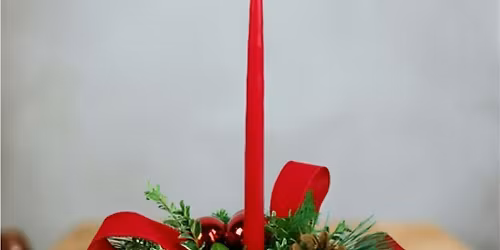 Holiday Centerpiece Making Class with Rachel from The Watering Can