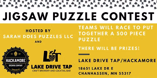 Team  Jigsaw Puzzle Contest at Lake Drive Tap\/Hackamore - September 2026