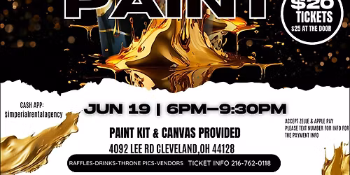 LINE DANCE SIP N PAINT