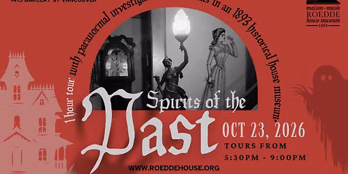 Spirits of the Past: Ghostly Tour at Roedde House