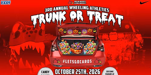 3rd Annual Wheeling Athletics Truck or Treat