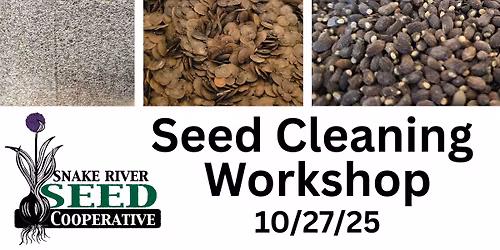 Organic Seed Cleaning Workshop