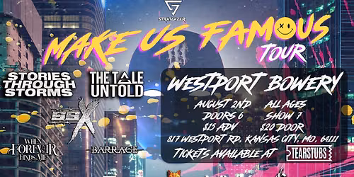 Stories Through Storms | The Tale Untold | SSX | When Forever Finds Me | Barrage